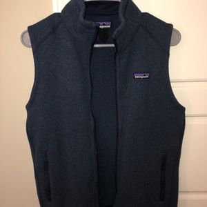 Patagonia blue vest